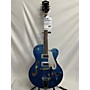 Used Gretsch Guitars Used Gretsch Guitars G5420T Electromatic Whale Blue Hollow Body Electric Guitar Whale Blue