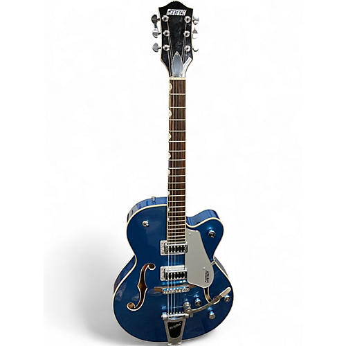 Used Gretsch Guitars G5420T Electromatic blue Hollow Body Electric Guitar blue