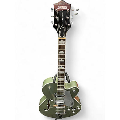 Used Gretsch Guitars G5420T Electromatic olive grey Hollow Body Electric Guitar