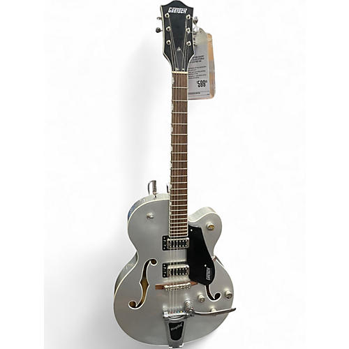 Used Gretsch Guitars G5420T Electromatic silver sparkle Hollow Body Electric Guitar silver sparkle