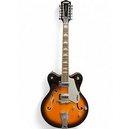 Used Gretsch Guitars G5422-12 Electromatic Sunburst Hollow Body Electric Guitar Sunburst