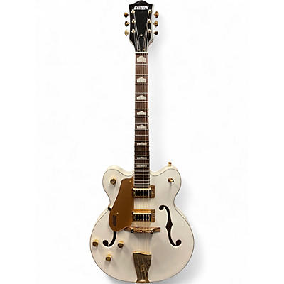 Used Gretsch Guitars G5422 Electromatic Left Handed Alpine White Hollow Body Electric Guitar