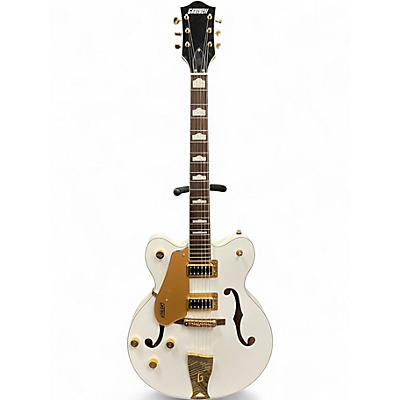 Used Gretsch Guitars G5422GLH Electromatic Classic Hollowbody Double-Cut Snow Crest White Hollow Body Electric Guitar