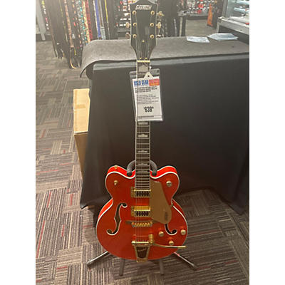 Gretsch Guitars Used Gretsch Guitars G5422T Electromatic Orange Hollow Body Electric Guitar