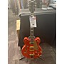 Used Gretsch Guitars Used Gretsch Guitars G5422T Electromatic Orange Hollow Body Electric Guitar Orange