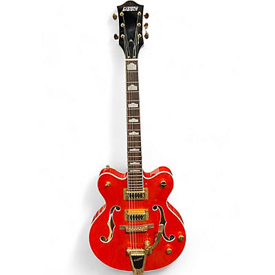 Gretsch Guitars Used Gretsch Guitars G5422T Electromatic Orange Hollow Body Electric Guitar