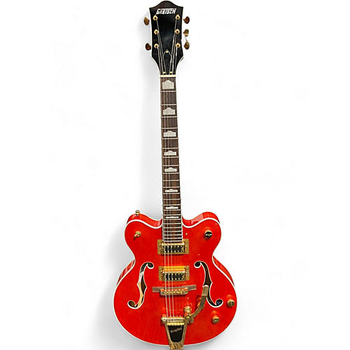 Gretsch Guitars Used Gretsch Guitars G5422T Electromatic Orange Hollow Body Electric Guitar Orange