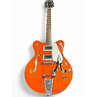 Used Gretsch Guitars G5422T Electromatic Orange Hollow Body Electric Guitar