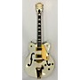 Used Gretsch Guitars Used Gretsch Guitars G5422T Electromatic Sparkle White Hollow Body Electric Guitar sparkle white