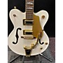 Used Gretsch Guitars Used Gretsch Guitars G5422T Electromatic White Hollow Body Electric Guitar White