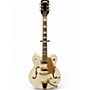 Used Gretsch Guitars Used Gretsch Guitars G5422T Electromatic White Hollow Body Electric Guitar White