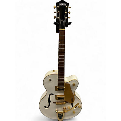 Used Gretsch Guitars G5422TG Electromatic Classic Hollowbody Double-Cut  Snow Crest White Hollow Body Electric Guitar