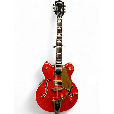 Used Gretsch Guitars G5422TG Electromatic Orange Hollow Body Electric Guitar