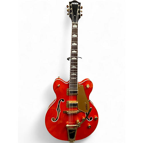 Used Gretsch Guitars G5422TG Electromatic Orange Hollow Body Electric Guitar Orange