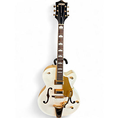 Used Gretsch Guitars G5422TG Electromatic Snow White Hollow Body Electric Guitar