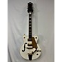 Used Gretsch Guitars Used Gretsch Guitars G5422TG Electromatic White Hollow Body Electric Guitar White