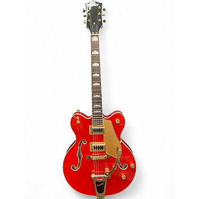 Used Gretsch Guitars G5422TG Flat Red Hollow Body Electric Guitar