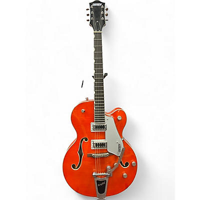 Gretsch Guitars Used Gretsch Guitars G5427T Orange Hollow Body Electric Guitar