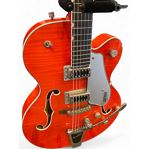 Used Gretsch Guitars G5427T Orange Hollow Body Electric Guitar Orange