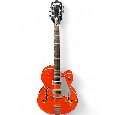 Used Gretsch Guitars G5427T Orange Hollow Body Electric Guitar