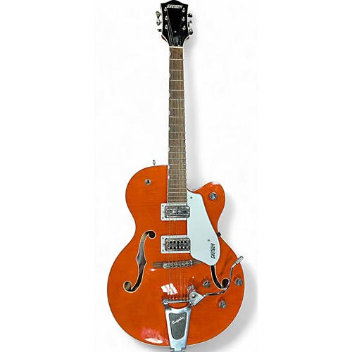 Gretsch Guitars Used Gretsch Guitars G5427T Orange Stain Hollow Body Electric Guitar Orange Stain