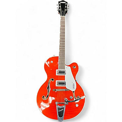 Used Gretsch Guitars G5427T Trans Orange Hollow Body Electric Guitar