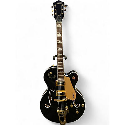 Used Gretsch Guitars G5427TG Black and Gold Hollow Body Electric Guitar