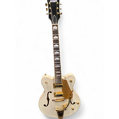 Used Gretsch Guitars G5427TG Champagne White Hollow Body Electric Guitar