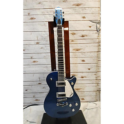 Gretsch Guitars Used Gretsch Guitars G5435T Electromatic Pro Jet Bigsby Blue Hollow Body Electric Guitar