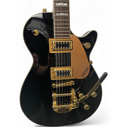 Used Gretsch Guitars G5435TG-BLK-LTD16 Black and Gold Solid Body Electric Guitar Black and Gold