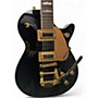 Used Gretsch Guitars G5435TG-BLK-LTD16 Black and Gold Solid Body Electric Guitar Black and Gold