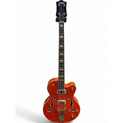 Used Gretsch Guitars G5440B Orange Electric Bass Guitar