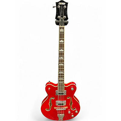 Used Gretsch Guitars G5442B Cherry Electric Bass Guitar