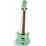 Used Gretsch Guitars G5448 Two Tone Electromatic Double Jet Surf Green Solid Body Electric Guitar Surf Green