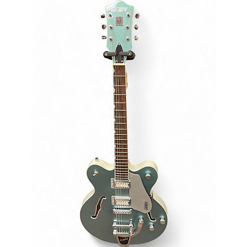 Gretsch Guitars Used Gretsch Guitars G5622T-140 Electromatic Center Block Double Cut Bigsby Stone Platinum Hollow Body Electric Guitar Stone Platinum