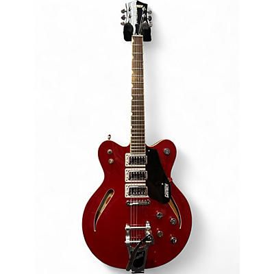 Used Gretsch Guitars G5622T Electromatic Center Block Double Cut Bigsby 3 Pickup Rose Red Hollow Body Electric Guitar