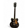 Used Gretsch Guitars G5622T Electromatic Center Block Double Cut Bigsby Black and Gold Hollow Body Electric Guitar Black and Gold
