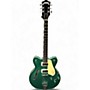 Used Gretsch Guitars G5622T Electromatic Center Block Double Cut Bigsby GREEN Hollow Body Electric Guitar GREEN