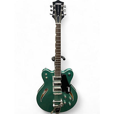 Gretsch Guitars Used Gretsch Guitars G5622T Electromatic Center Block Double Cut Bigsby Georgia Green Hollow Body Electric Guitar