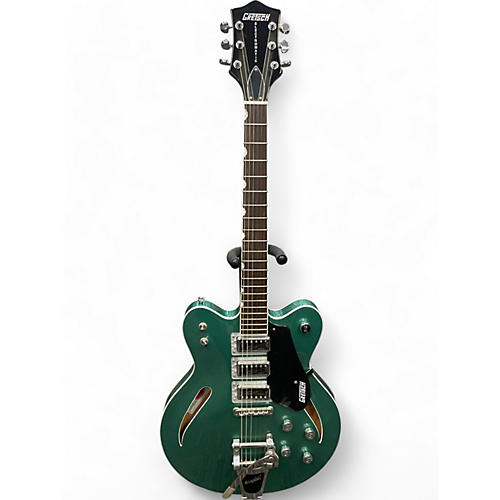 Gretsch Guitars Used Gretsch Guitars G5622T Electromatic Center Block Double Cut Bigsby Georgia Green Hollow Body Electric Guitar Georgia Green