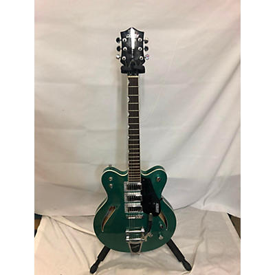 Gretsch Guitars Used Gretsch Guitars G5622T Electromatic Center Block Double Cut Bigsby Green Hollow Body Electric Guitar