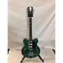 Used Gretsch Guitars Used Gretsch Guitars G5622T Electromatic Center Block Double Cut Bigsby Green Hollow Body Electric Guitar Green