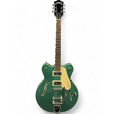 Gretsch Guitars Used Gretsch Guitars G5622T Electromatic Center Block Double Cut Bigsby Green Hollow Body Electric Guitar