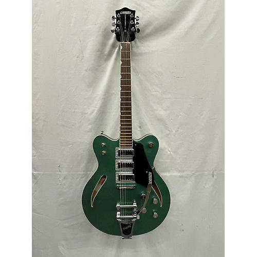 Gretsch Guitars Used Gretsch Guitars G5622T Electromatic Center Block Double Cut Bigsby Metallic Green Hollow Body Electric Guitar Metallic Green