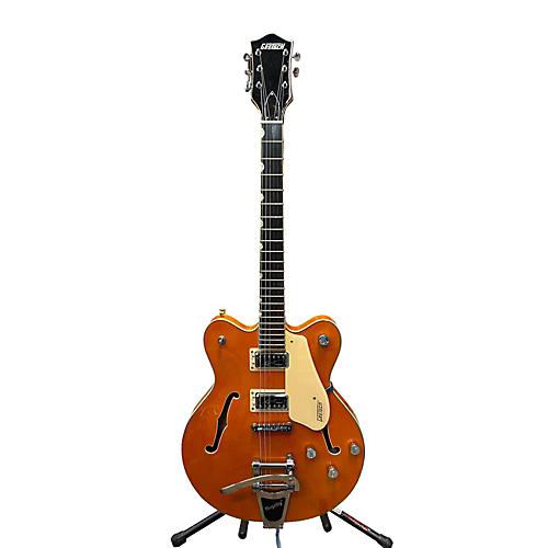 Gretsch Guitars Used Gretsch Guitars G5622T Electromatic Center Block Double Cut Bigsby Trans Orange Hollow Body Electric Guitar Trans Orange