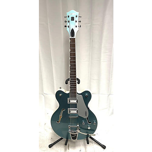 Gretsch Guitars Used Gretsch Guitars G5622T140 Electromatic Center Block Double Cut Bigsby 2 Tone Platinum Pearl Hollow Body Electric Guitar 2 tone platinum pearl