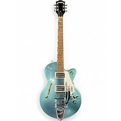 Used Gretsch Guitars G5655T Grey Sparkle Hollow Body Electric Guitar