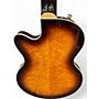 Used Gretsch Guitars Used Gretsch Guitars G5655T Quilted  Maple Amber Hollow Body Electric Guitar Quilted  Maple Amber