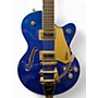Used Gretsch Guitars G5655TG Blue Hollow Body Electric Guitar Blue