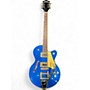 Used Gretsch Guitars G5655TG Blue Hollow Body Electric Guitar Blue